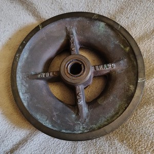 PCC Trolley Brass Power Pickup Wheel - Free S/H