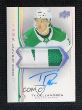 2020 Upper Deck Premier Acetate Rookie /249 Ty Dellandrea #AR-TD Patch Auto 0c6
