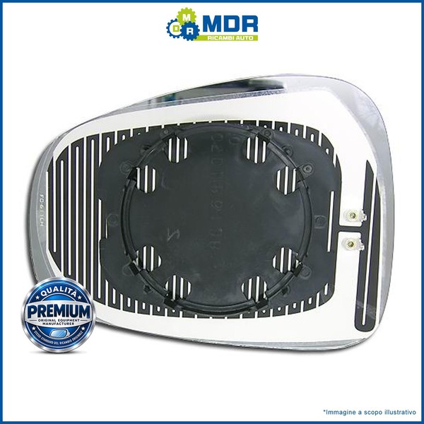 W-Parts Thermospiegelglas Rechts Blau FüR Alfa Romeo Giulietta Ab 2010-image