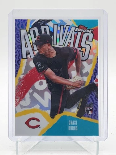 2026 Topps Finest Chase Burns Refractor (RAW)
