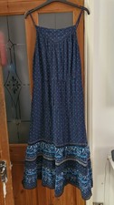 Ladies Superdry Embellished Maxi Dress With Pockets Size 14