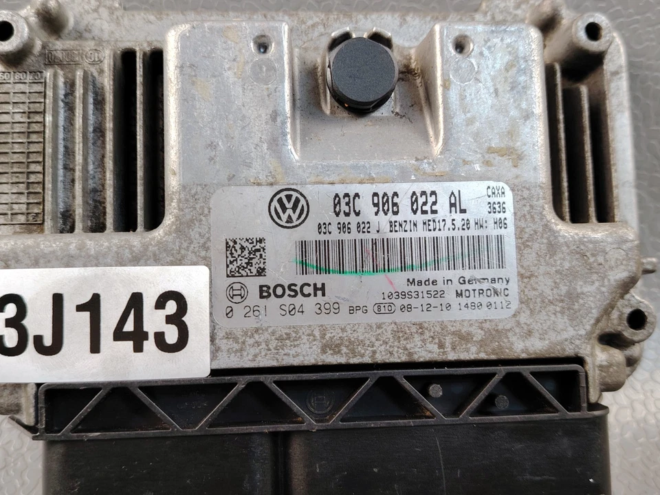 Modulo Di Controllo Motore ECU ECM VW Golf Plus 1.4 TSi GOLF V 1.4 03C906022AL - Immagine 2 di 4
