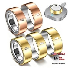 5 Pack TPU Cover Compatible for Oura Ring Gen 4/Gen 3 Size 7 Gold 3 Rosegold 2