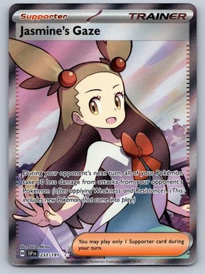 Jasmine's Gaze 233/191 Ultra Rare Surging Sparks Near Mint