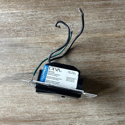 Lutron Diva Smart Dimmer Switch, black DVLV-10P