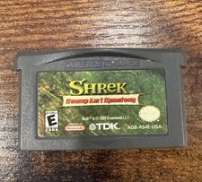 Shrek: Swamp Kart Speedway (Nintendo Game Boy Advance, 2002) Tested