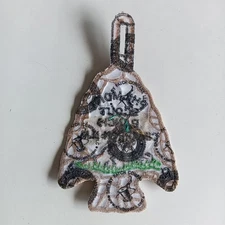 Philmont Scout Ranch high adventure arrowhead plastic back Patch