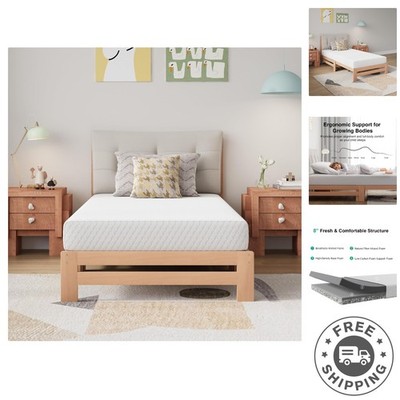 Twin 8-Inch Memory Foam Mattress - CertiPUR Certified for Cool, Comforting Sleep