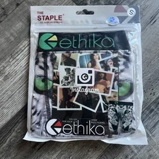 Ethika Staple Boxer Briefs | Tiger Face | Size Small |
