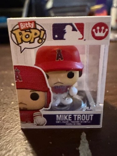 2026 Topps Baseball Series 1 Super Box Tiny Funko Bitty Pop Mike Trout Angels