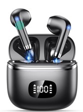 Wireless Earbuds HiFi Stereo Deep Bass Bluetooth 5.3 40H Playtime IPX7 Waterproo