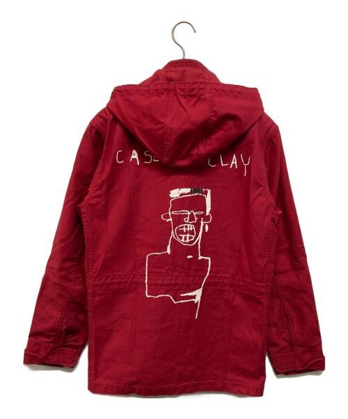 SUPREME × jean-michael basquiat BASQUIAT M-65 Field Jacket Red | eBay