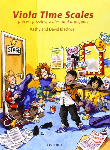 Viola Time Scales: Pieces, puzzles, scales, and arpeggios - Blackwell, Kathy
