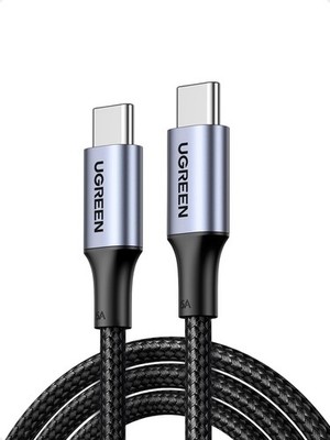 UGREEN USB C Kabel, 100W, PD 3.0 Ladekabel, USB C Schnellladekabel, PPS (0.5M)