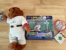 Mark McGuire Plush Teddy Bear 1999  Starting Lineup Mark McGwire figurine