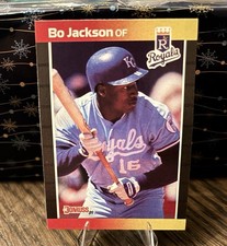 Donruss 1989 Bo Jackson Kansas City Royals Baseball #208 MLB Card