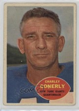 1960 Topps Charlie Conerly #72 10xs