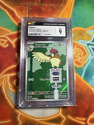 Pidgeotto graded CGC 9 for sale on eBay
