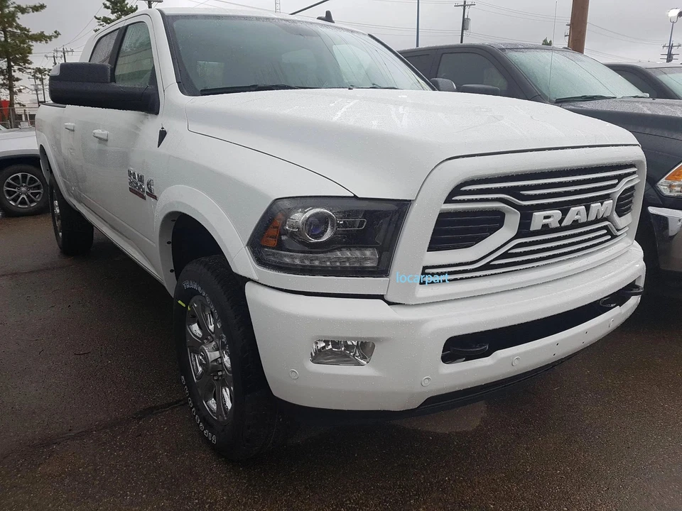 Rejilla blanca para Dodge RAM 2500 3500 2010-2018 parrilla capó delantero parrilla con letra Foto 3 de 4