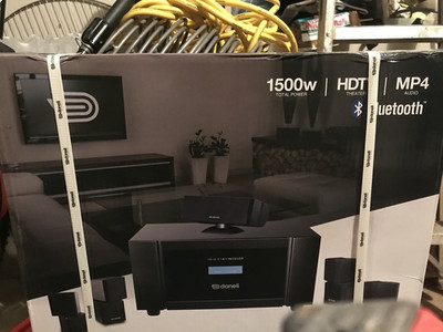Daneli Acoustics HD-52 5.1 Home Theater Speaker System 1500W Bluetooth MP4
