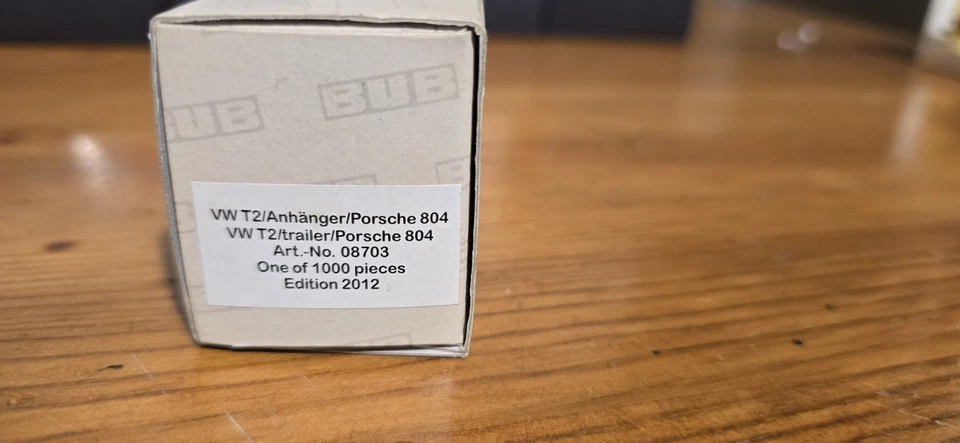 Premium ClassiXXs BUB 1:87 VW T1 + Anhänger BUB Racing 06513 - Immagine 4 di 4