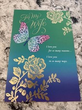 Cute Birthday Cards For Wife - My Darling Wife - Romantic Happy Birthday Card For Wife From Husband Partner, Special Woman Birthday Gifts, 145mm X - View #2