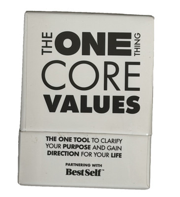 THE ONE THING CORE VALUES POWERFUL DECK SEALED NEW