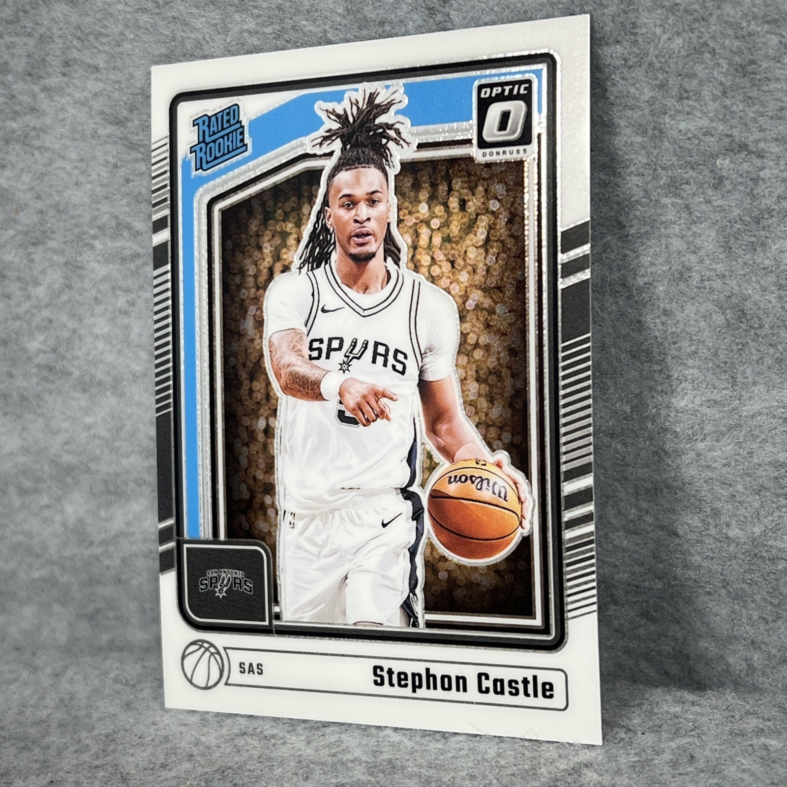 2024-25 Panini Donruss Optic Basketball #254 Stephon Castle Rated Rookie