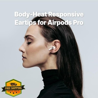 AZLA XELASTEC 2 Ear Tips for AirPods Pro 1/2 MS Fit