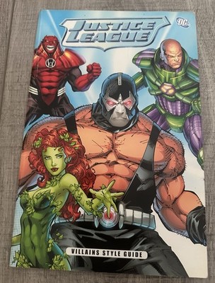 DC JUSTICE LEAGUE Warner Bros Villains Style Guide
