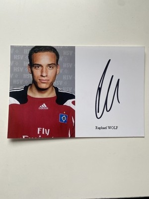 Raphael Wolf Autogramm HSV / Hamburger SV / Fortuna Düsseldorf / Werder Bremen