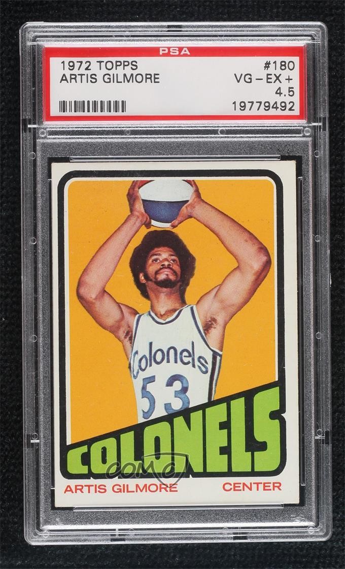 1972-73 Topps Artis Gilmore #180 PSA 4.5 HOF 02kp
