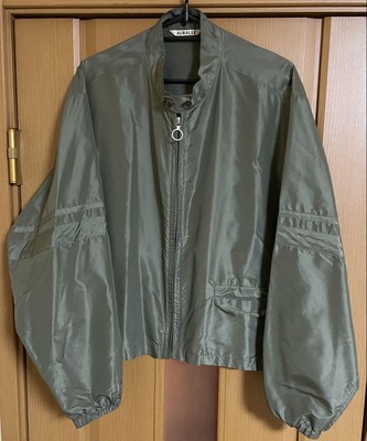 Auralee SILK TAFFETA SHORT BLOUSON カーキ Auralee Silk Taffeta