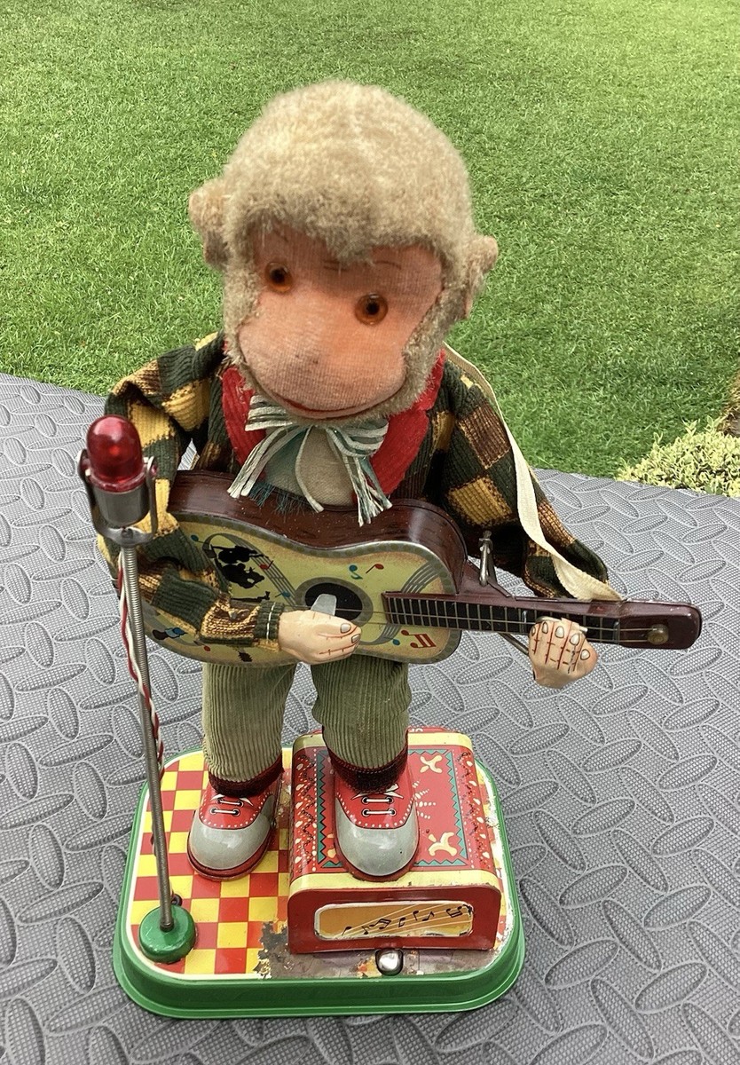 Rock 'n' Roll Monkey - Japan - 1950's - Battery Powered - WORKS | eBay