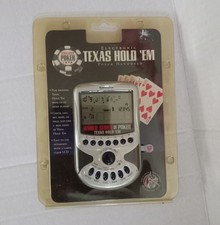 Excalibur Texas Hold Em Poker Handheld World Series RADIOSHACK Electronic Game
