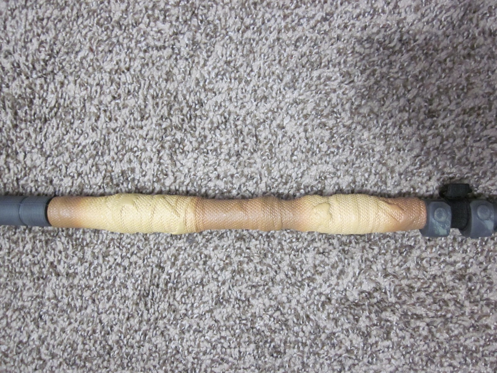 HTF Rare Star Wars Rey Staff Weapon 4ft Lucasfilm Foam Prop Breaks Down No Strap