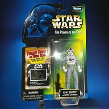 NEW Star Wars Power of the Force 2 AT-AT Driver Action Figure 1998 Kenner