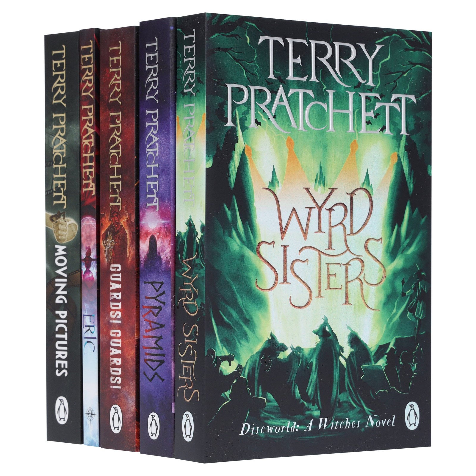 Terry Pratchett Discworld Novels Series 2-5 Books Collection Set (Books 6-10) - Image 6