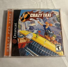 Crazy Taxi (Sega Dreamcast, 2000) Complete CIB Tested