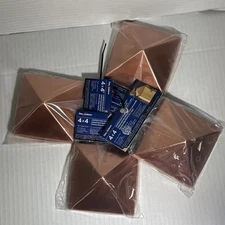 DecKorators 4x4 Copper Post Point Caps Lot of 4 – Outdoor Deck Fence New