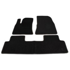 SCHÖNEK Veloursmatten Textilmatten Fußmatten für TESLA MODEL 3 (5YJ3) ab 02.2019