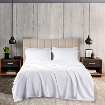 800TC Queen & King Size Solid Color Bed Sheet Set 100% Egypt Cotton 15'' Deep Pkt