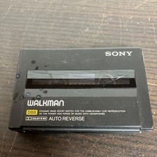 Sony Walkman WM-150 Cassette Player Black Portable Audio 1988 Japan For Parts