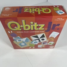 Q-Bitz Jr. Visual Play Learning Fun Puzzle Game Age 3+ Mindware New & Sealed