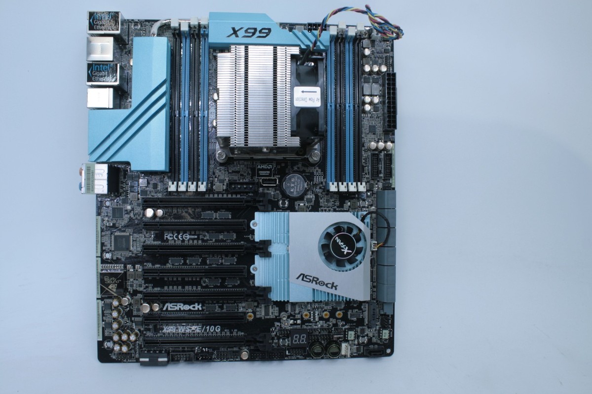 ASROCK X99 WS-E/10G 2011-3 DDR4 INTEL EATX MOTHERBOARD W/ XEON E5
