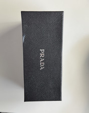 PRADA  Rectangle Sunglasses White Plastic Fra...