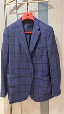 Isaia Plaid Wool two-button sport coat. Size ...
