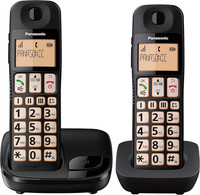Panasonic KX-TGE112E Big Button Twin DECT Cordless Telephone with Nuisance Call