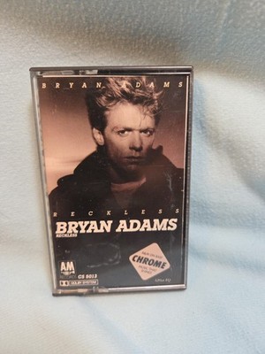 BRYAN ADAMS Reckless USED CASSETTE
