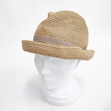 mature ha MBOX-104 BOXED HAT 7cm brim hat beige 6-0212M◎